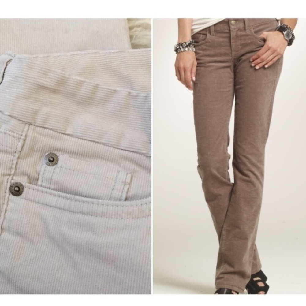 J.Crew Women’s Corduroy Jeans Size 6R Off White